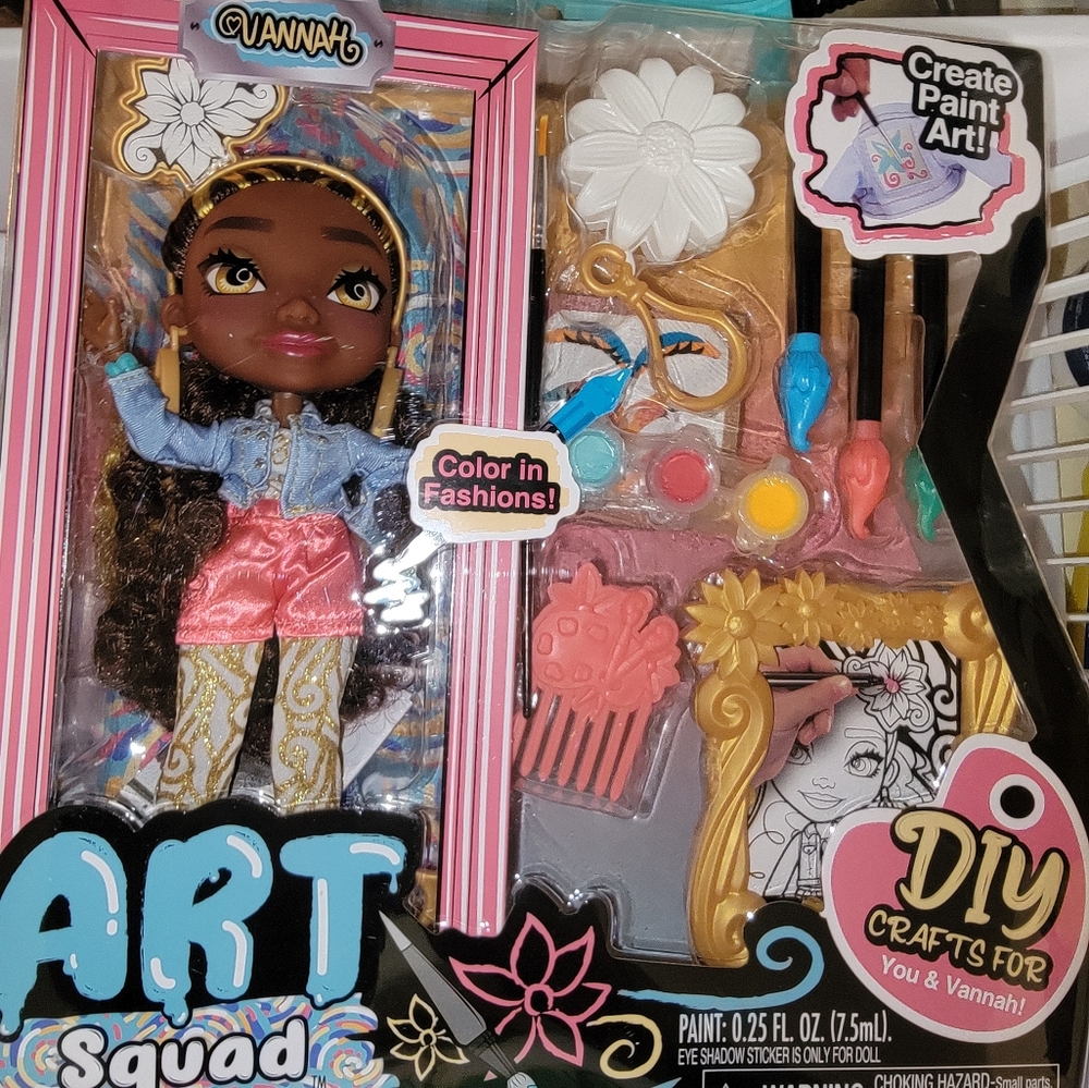 VANNAH DYI ART DOLLS. Target items
